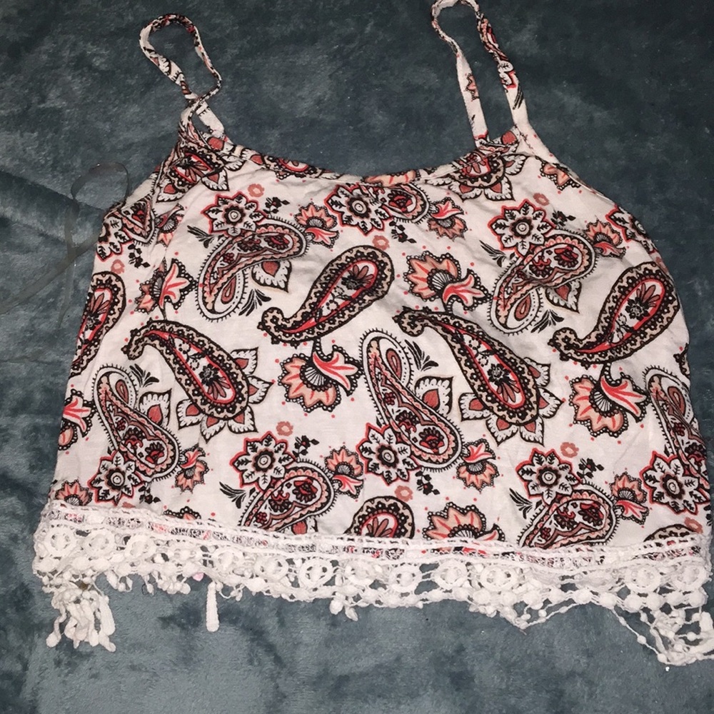 Fringe tank top